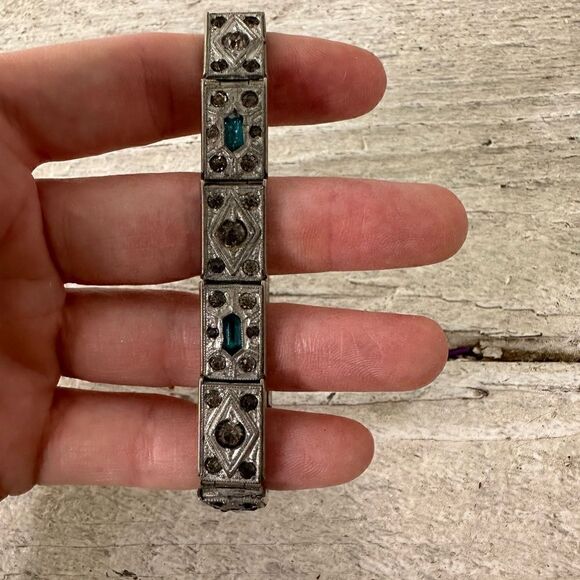 Antique 1920s Art Deco Era Bracelet - Picture 6 of 11